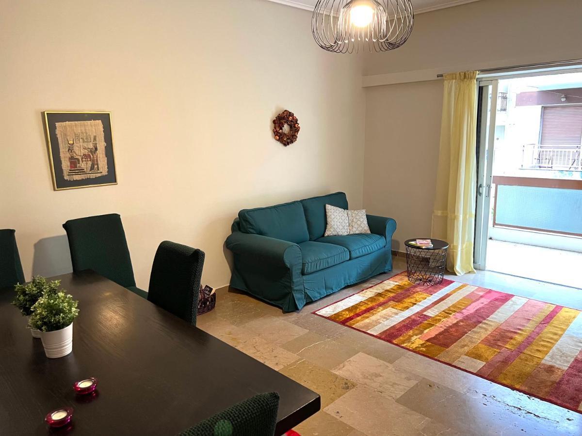 Agios Eleftherios Metro St. 2 Bedrms 4 Pers. Flat Афины Экстерьер фото